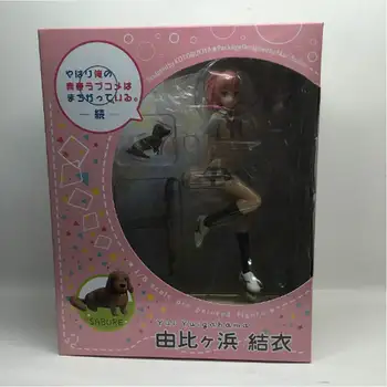 18 cm Yuigahama Yui Sēž ar Krēslu Skolā Meitene Rīcības Attēls Modelis Anime Manu Pusaudžu Romantiskā Komēdija SNAFU PVC Modeļa Attēls Rotaļlietu