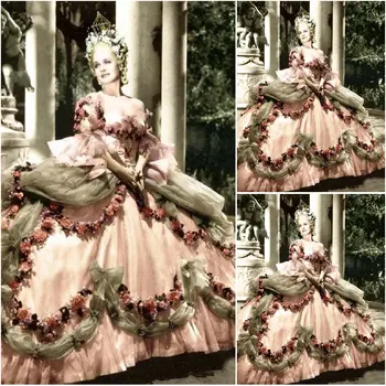 18 Gadsimta pilsoņu Kara Dienvidu Belle Tērpu vakara Kleita/Viktorijas Lolita kleitas/skārleta kleita US6-26 SC-1048