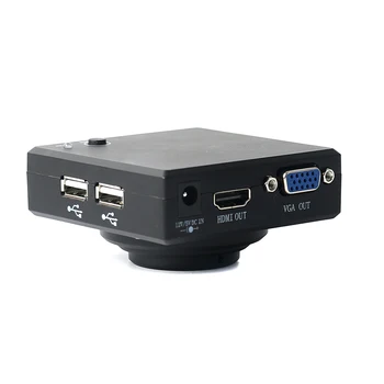 180X HDMI VGA USB Rūpniecības Elektronisko videokameru, Mikroskopu Sistēma Laboratorijas Peli, Izmērāmi augstas Precizitātes Iekārtas Sastāvdaļas
