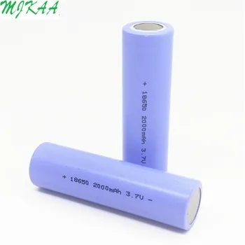 18650 2000mAh 3,7 v Li-ion Violeta Litija Akumulators bateriju
