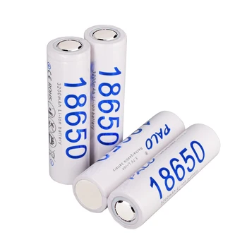 18650 akumulators 3,7 V 3200mAh uzlādējams Li-ion akumulators, Led zibspuldze baterija 18650 akumulatoru Vairumtirdzniecība+USB lādētājs 18650