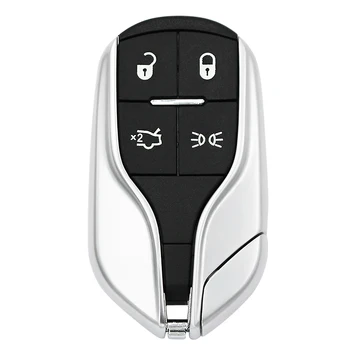1GB / 3PCS X 4 Pogas Modificētu Tukšu Fob Taustiņu Gadījumā Tālvadības Smart Key Apvalka Maserati Prezidents Ghibli Levant
