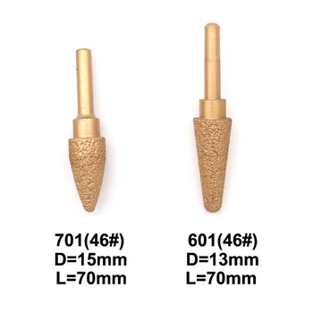 1gb 6mm Kātu Smiltis 35#/46# Vakuuma Lodēts Dimanta Urbji Rotācijas Instruments Akmens Čuguna Betona Slīpēšanai, Galvas Slīpēšanai ar Asumiem
