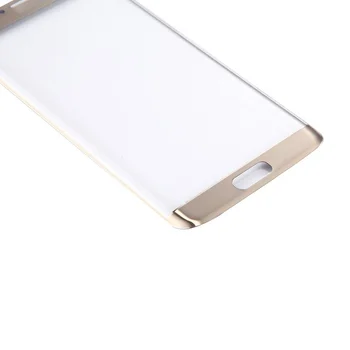 1GB G935F Priekšējais Stikls + Touch panelis + Stikla Filmu Montāža Samsung S7 Malas Touch Screen Digitizer ir Rezerves Rezerves Daļas