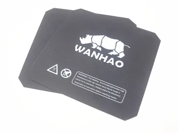 1gb Kvalitātes Wanhao Aparāts I3 black Sēdekļu gultas mat Drukāt Virsmas/uzlīme Par Wanhao i3 Anet 3D Printeri Uzlīmju Lapas Veidot