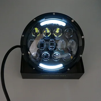 1GB LED Darba gaismas 7 collu augstas/ Zemas gaismas DRL LED Gaismas josla Braukšanai Offroad Jeep Laivu, Automašīnu, Traktoru, Kravas automašīnu SUV 4x4 12V 24V