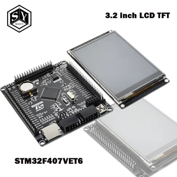 1GB Liels TAS 3.2 collu TFT LCD ar pretestības touch screen ILI9341 par STM32F407VET6 attīstības padomes Melns