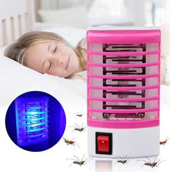 1GB Mosquito Killer Lampas Pret Odu Atbaidīšanas, Elektriskie Moskītu Lidot Bug Kukaiņu Lamatas Killer Zapper MUMS, ES Plug Kaitēkļu Kontroles