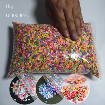 1kg 100000Pc 3D Polimēra Māla Tiny Fimo Rotājumi Piegādes Vairumtirdzniecība