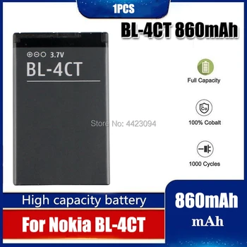 1pc 2020. gadam Nomaiņa BL4CT BL-4CT, BL 4CT Tālruņa Akumulators Nokia 5630 7212C 7210C 7310C 7230 X3-00 2720F 6702S