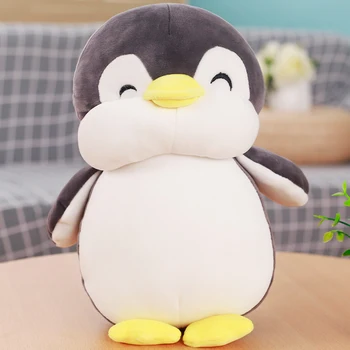 1pc 30cm Gudrs Mīksto Pingvīns Plīša Rotaļlietas Personāls Karikatūra Dzīvnieku Lelle FashionToy Bērniem Bērnu Jauki Meitenes Ziemassvētku un Dzimšanas dienas Dāvana