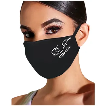 1PC galvu Sievietes Atkārtoti Urbt Elpojošs Modes Ledus Kokvilnas Pretvēja Maska maske маски для лица защитные маска Mascarillas