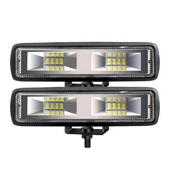 1pc Karstā pārdošanas Darba Gaismas 18W 12V LED Darba Gaismas ūdensizturīgs lukturis I-formas Off-road Braukšanas Miglas Lukturi Jauni priekšējie Lukturi Auto Lukturi