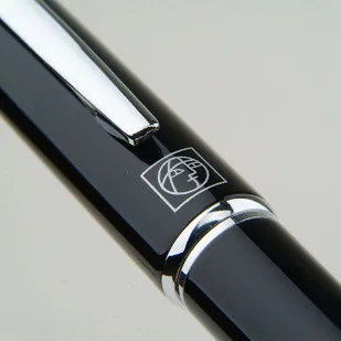 1pc melnu pildspalvu Pikaso 0.38/0.5/0.7/1mm smalkas pērļu finanšu studentu prakses kaligrāfijas irīdija strūklakas pildspalvas dāvanu pildspalva nav kaste