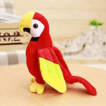 1pc mīksto Gudrs Plīša Rio Macaw Papagaiļi Plīša Rotaļlieta Pildījumu Lelle Putnu Bērnu Bērniem, Bērnu Dzimšanas dienas Dāvanu, Mājas Dekoru Veikals