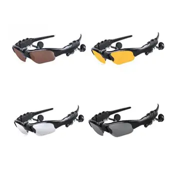 1pc Riteņbraukšanas Saulesbrilles Izjādes Bluetooth Austiņas Smart Āra Sporta Brilles Mic Velosipēds Ar Austiņu Saule Bezvadu Brilles T8B4