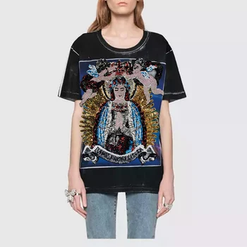1pc Sequined Plāksteri Vainagu Eņģelis Lielā Dieviete Cupid Bultas Piešūt T-krekls, Jaka Modes Žetons Aplikācijas Piederumi TH1092