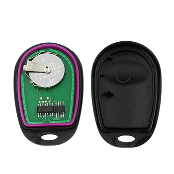 2+1/3 Pogu Tālvadības Auto Atslēgu Fob, Smart Key 315MHZ 