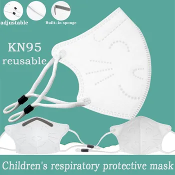 2-300PCS bērns auduma maska ffp2 KN95 Karikatūra kaķis maskas bērniem atkārtoti ffp2 2gab/iepak gudrs ffp2reutilizable niños bērniem cepures