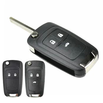 2-3Buttons Auto Tālvadības Atslēgu Apvalks Gadījumā Segtu piemērots Chevrolet Cruze Dzirksteles Orlando, Automašīnu Aizdedzes Sistēma