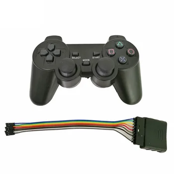 2.4 G Bezvadu Spēli Gamepad Kursorsviru PS2 Kontrolieris Ar Bezvadu Uztvērēju Playstation 2 Konsoles Dualshock Spēļu Joypad Rotaļlietas