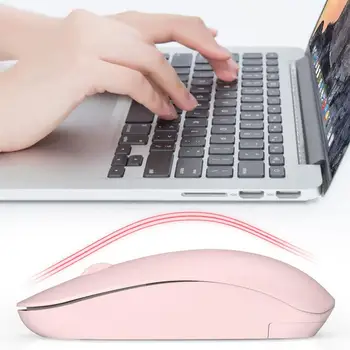 2.4 G Bluetooth Bezvadu Pele, Duālais Režīms, Uzlādējams Optisko Klusuma Poga Gaming Mouse Mac PC Gamer Uzņēmējdarbības Birojs Peles