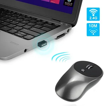 2.4 G Mobilās Bezvadu Pele ar USB Uztvērēju, Portatīvo Optiskās Peles PC Klēpjdatoru Macbook VH99