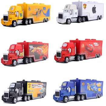 2 Automašīnām Disney Pixar Automašīnām, 3 Rotaļlietas, Zibens McQueen Mack Tēvocis Kravas Automašīnu Jackson Vētra Mater 1:55 Lējumiem Metālu Sakausējumu, Automašīnas, Mode, Rotaļlietas