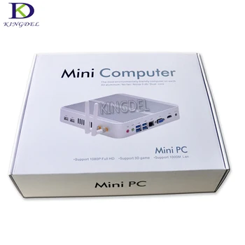 2 DDR4 MiniPC Rūpniecības Mini-PC Dators Core i7 10510U 4K HTPC 3D Blu-Ray VGA 2*RS232 Nettop HDMI Darbvirsmas Windows10 Linux WiFi
