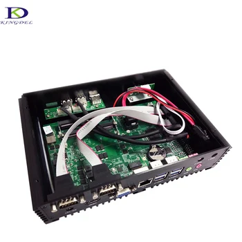 2 DDR4 MiniPC Rūpniecības Mini-PC Dators Core i7 10510U 4K HTPC 3D Blu-Ray VGA 2*RS232 Nettop HDMI Darbvirsmas Windows10 Linux WiFi