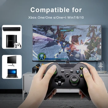 2 Krāsas USB Vadu Gamepad Game Controller For Xbox Viens/One S/One X Sērijas Kontrolieris PC / Laptop Windows 7/8/10 Sērija