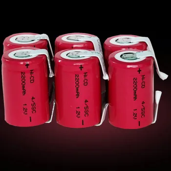 20 gab sub c akumulatoru SC akumulatoru uzlādējamo bateriju nomaiņa 1.2 v tab 2200 mah, lai par makita dewalt par bosch B&D