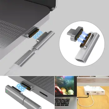 20 Pin Magnētisko C Tipa Ātrās Uzlādes Adapteri Pārveidotājs MacBook Pro Planšetdatoru Samsung Xiaomi HTC Android viedtālruņi