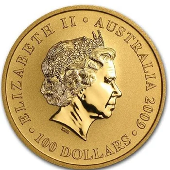 2009. gada ķenguru .999 zelta 1 unce monētas ir sašķirotas ar PF70