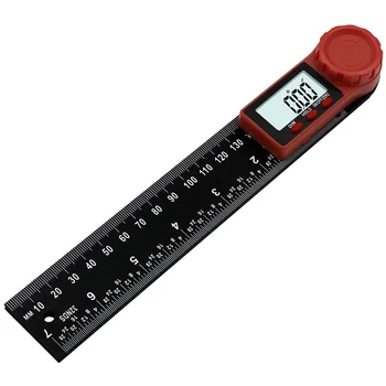 200mm Digitālo Instrumentu Leņķis Inclinometer Leņķi, Digitālo Mēroga Elektronisko Goniometer Transportieris, Leņķi Detektors