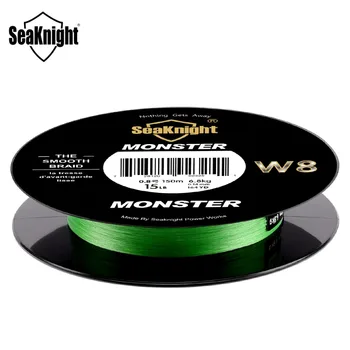 2017 SeaKnight W8 150M 8 Dzīslu Pītā Zvejas Līniju Super Plānas 0.8# PE Multifilament Peldošos Zvejas Līniju £ 15 6.8 KG