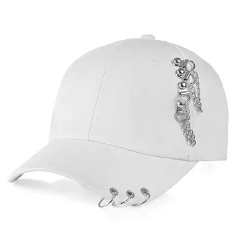 2018 Beisbola Cepure Ikdienas Cietā Regulējams Dzelzs Gredzenu, Beisbola Cepurītes Klp Casquette Cepures Aprīkots Gadījuma Tētis Cepures
