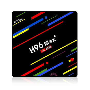 2018 H96 MAX Plus Smart TV Box Android 8.1 TV Kastē 4GB Ram 32GB 64GB Rom Rockchip RK3328 1080p 4K H. 265 USB 3.0 Set Top Box