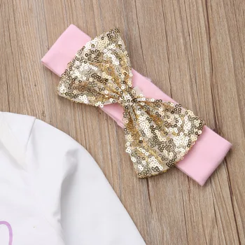 2018 Pavisam Jaunu Jaundzimušā bērna Baby Girl Rudens Princese Drēbes 3PCS Unicorn Drukāt Balts Romper Topi+Mežģīnes Priekšgala PP Bikses+Galvas stīpa