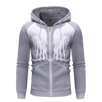 2018 Ārējās tirdzniecības karstā pārdošanas liela izmēra džemperis ārējie poligrāfijas dizaina modes gadījuma vīriešu džemperis streetwear mens hoodies