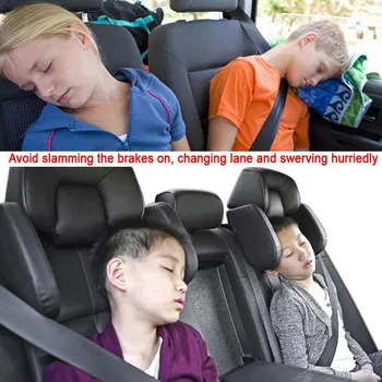 2019 Auto Sēdekļa Spilvens, Sānu Pagalvi Kakla Ceļojumu Spilvens Bērniem, Pieaugušajiem Miega CSL88