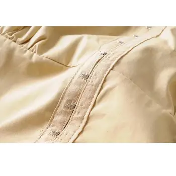 2019. gada Vasaras korejas pogu, eleganta baltā blūze sieviešu krekli kawaii puff piedurknēm sexy kultūru tops sievietēm, blūzes streetwear blusas