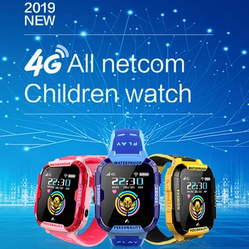 2019 Jauns Bērnu smart skatīties Remote Camera WI-FI Bērniem, Studentiem rokas Pulkstenis SOS 4G Video Zvanu Monitors GPS Tracker Atrašanās vietu Skatīties