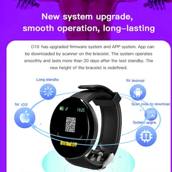 2019 Jaunu Bluetooth aproce Smart Skatīties vīrieši asinsspiediens Detektoru Ūdensizturīgs Sports Tracker Smart Skatīties sieviešu Android vai ios