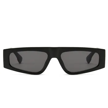 2019 Jaunu Laukumā Saulesbrilles plakanvirsas Mazās Glāzes Vīriešiem Retro Zīmola Dizaina Slīpumu, Saulesbrilles Oculos De Sol Leopard Brilles