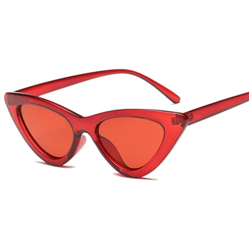 2019 Jaunu Modes Sexy Dāmas Cat Eye Saulesbrilles Sieviešu Luksusa Plastmasas Vintage Mazo Saules Brilles Sieviešu Ceļojumu Oculos de sol UV400