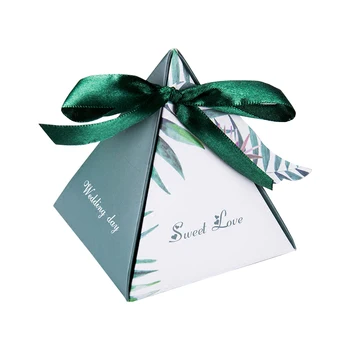 2019 jaunu radošo papīra dāvanu kastes, kāzu konfekšu kaste ar lentes dekoru salds šokolādes kārbas kāzu dod priekšroku dekoru piegāde