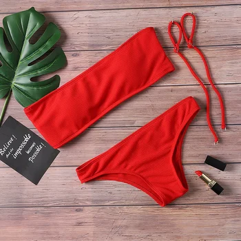 2019 jaunu un seksīgu bikini peldkostīms sievietēm ir pie pleca bikini uzvalks zems viduklis peldkostīmu vasarā pludmales tērpu modes peldkostīms sievietēm