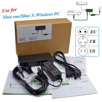 2019 Jaunā Versija Kinect 2.0 Sensora MAIŅSTRĀVAS Adapteris Strāvas padevei Xbox one S/X/Windows PC XBOXONE Slim/X Kinect Adapters