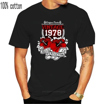 2019 Sieviešu Gudrs T-krekls Ziedi 1978 - 40. Dzimšanas diena - Sieviešu Smieklīgi T-Krekls 40 Gadu Vecs Klāt Dāvanu Vasaras sexy Tee krekls